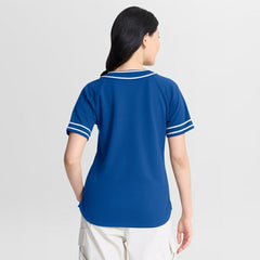 MLB Los Angeles Dodgers Fanatics Women's Diva Race Ahead Raglan V-Neck T-Shirt