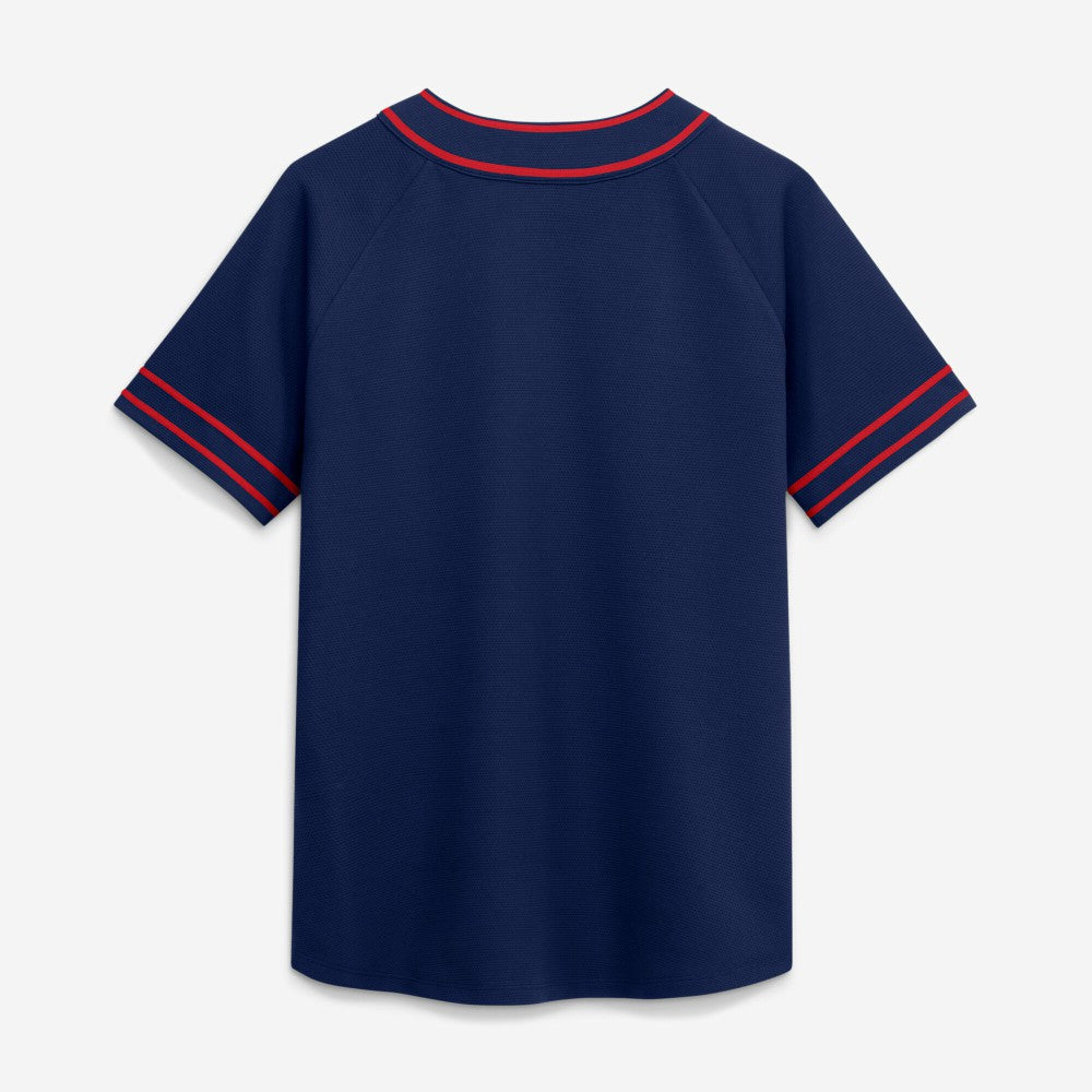 MLB Cleveland Guardians Fanatics Women's Diva Race Ahead Raglan V-Neck T-Shirt