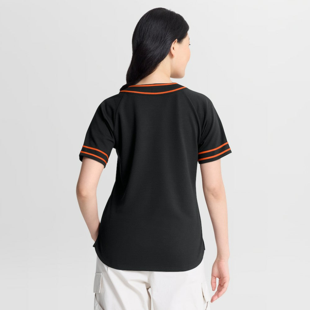 MLB Baltimore Orioles Fanatics Women's Diva Race Ahead Raglan V-Neck T-Shirt