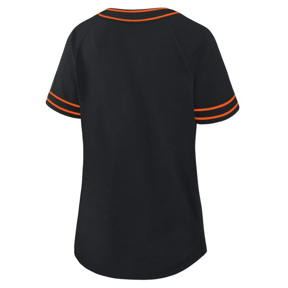 MLB Baltimore Orioles Fanatics Women's Diva Race Ahead Raglan V-Neck T-Shirt