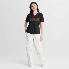 MLB Arizona Diamondbacks Fanatics Women's Diva Race Ahead Raglan V-Neck T-Shirt