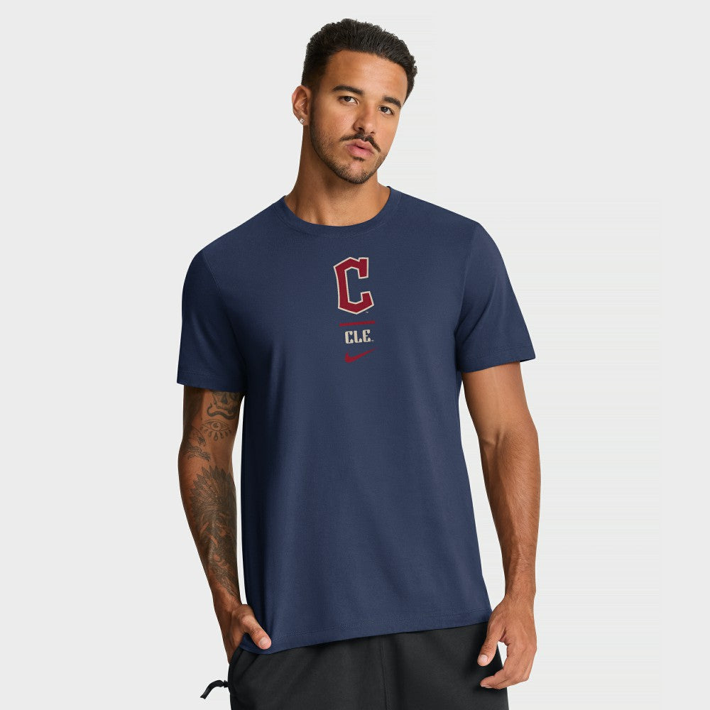 MLB Cleveland Guardians Nike City Connect 2-Hit T-Shirt