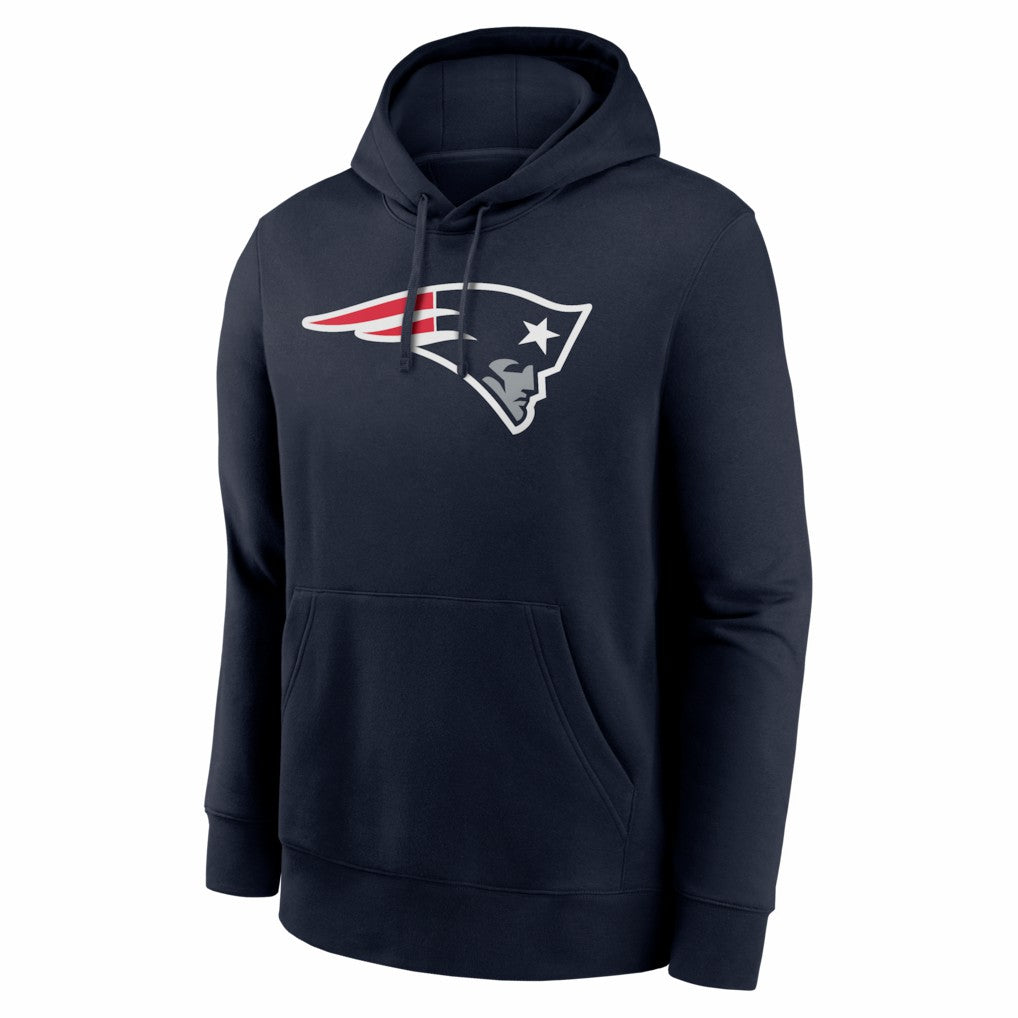 Drake Maye  Player Name & Number Fleece Hoodie - New England Patriots
