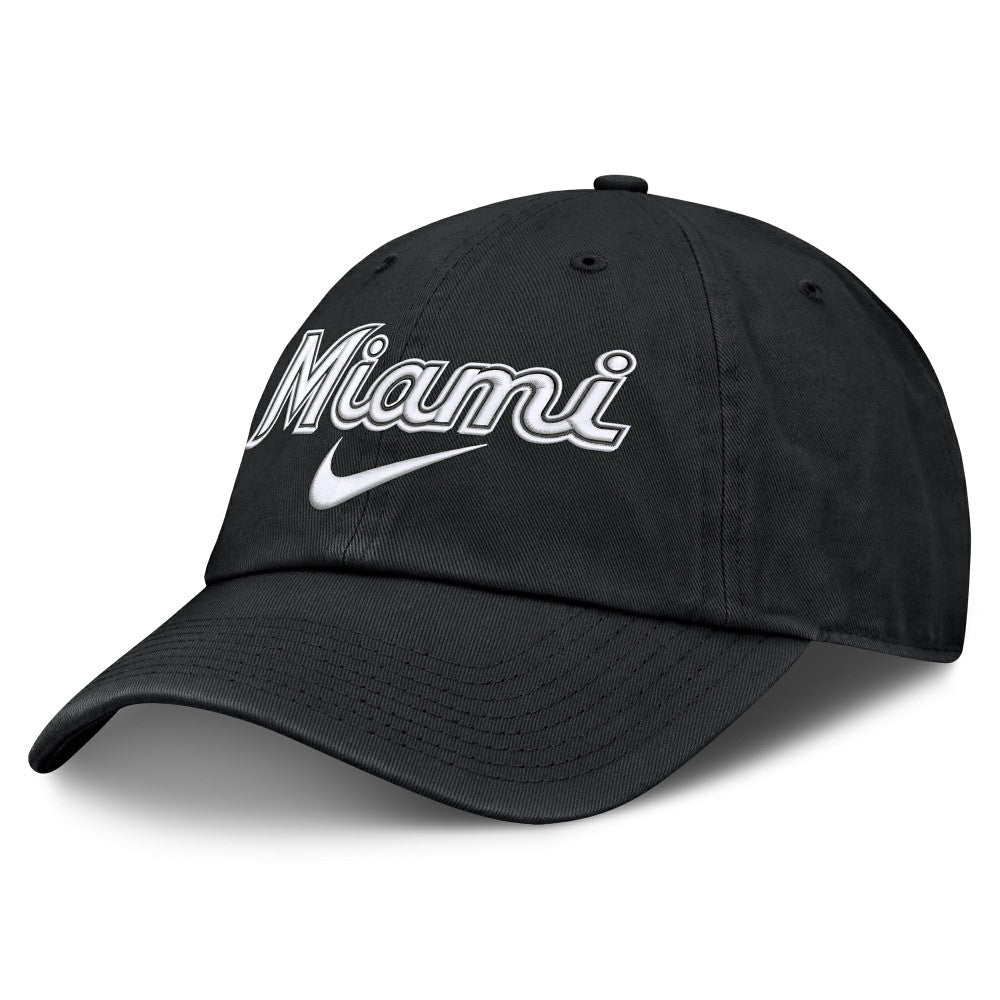 MLB Miami Marlins Nike Primetime Club Adjustable Hat