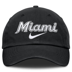 MLB Miami Marlins Nike Primetime Club Adjustable Hat