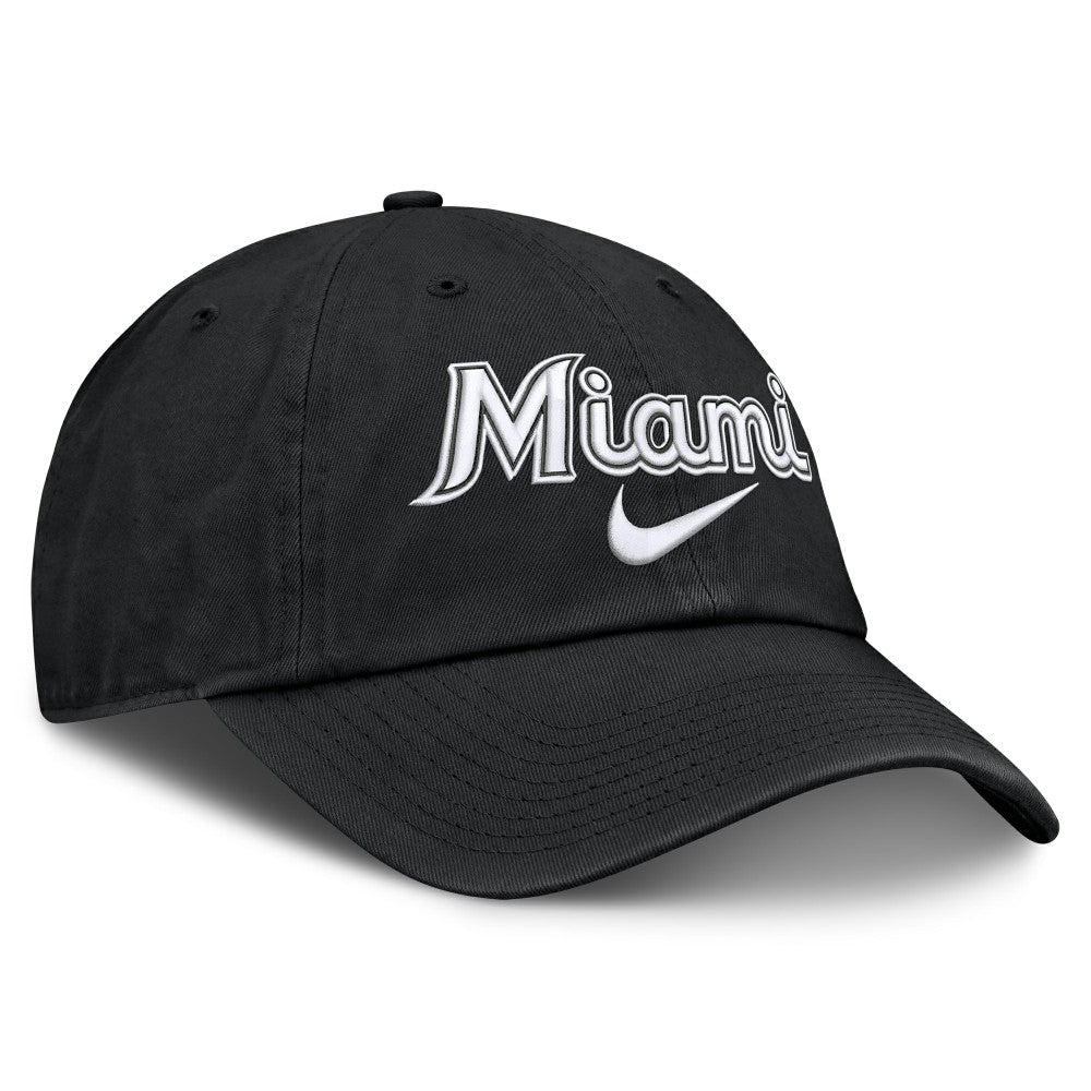 MLB Miami Marlins Nike Primetime Club Adjustable Hat