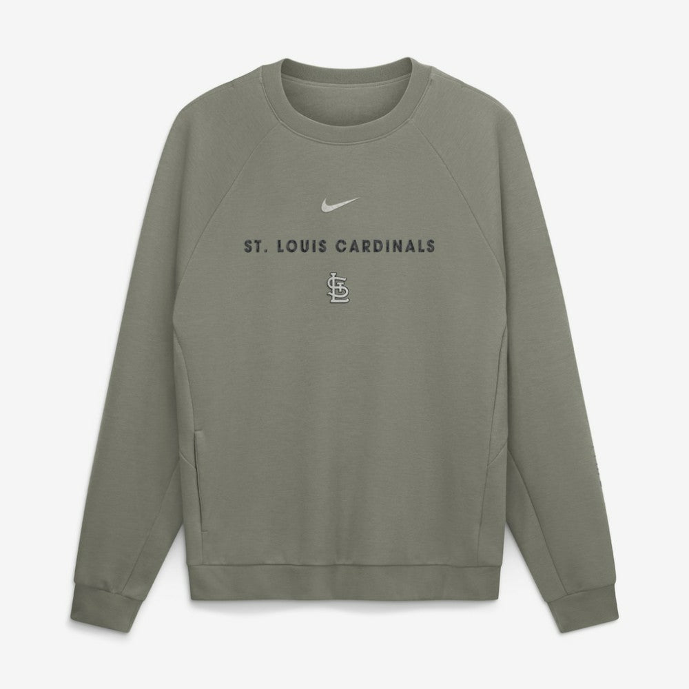 MLB St. Louis Cardinals Nike Statement Primary Raglan Dri-FIT Sweatshirt