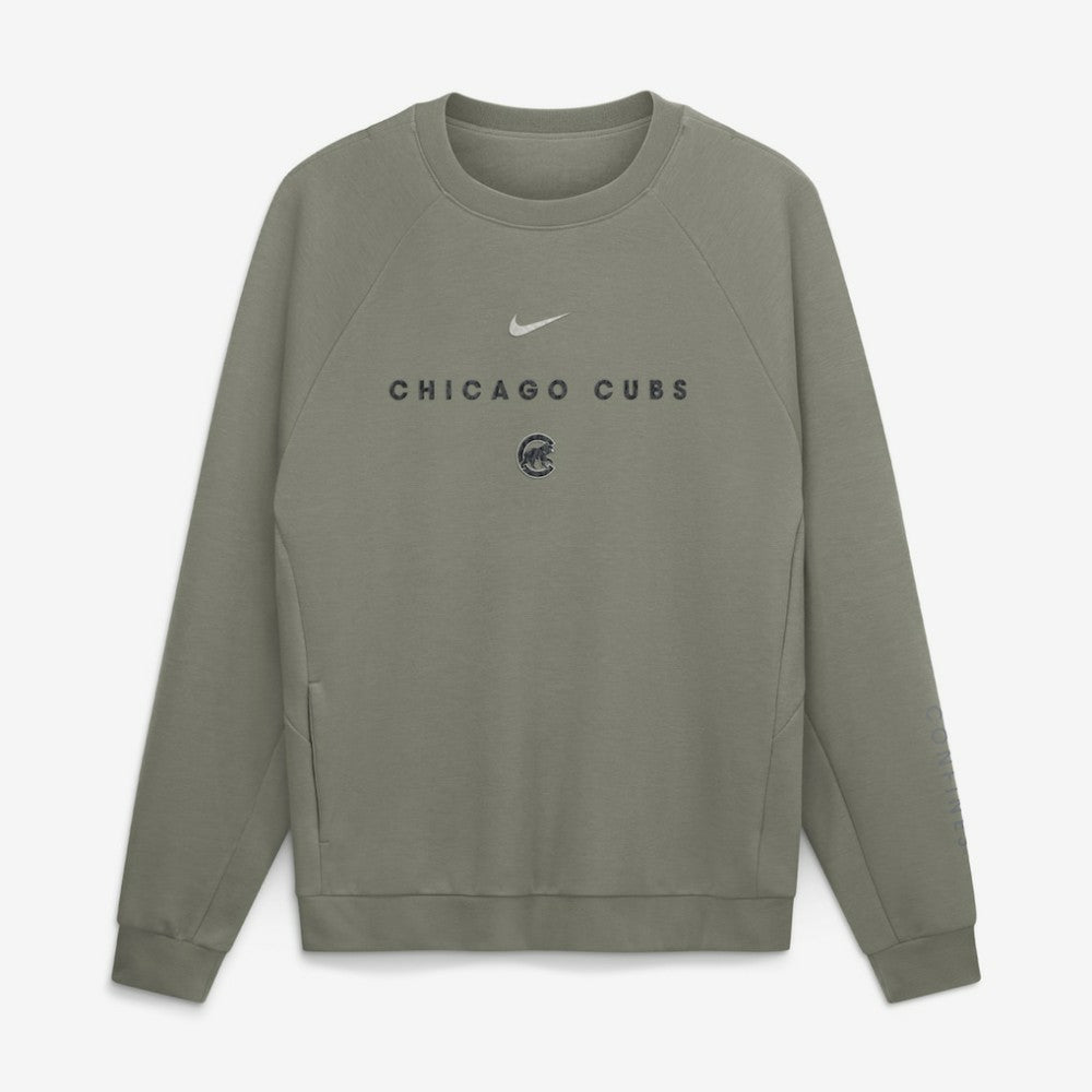 MLB Chicago Cubs Nike Statement Primary Raglan Dri-FIT Sweatshirt