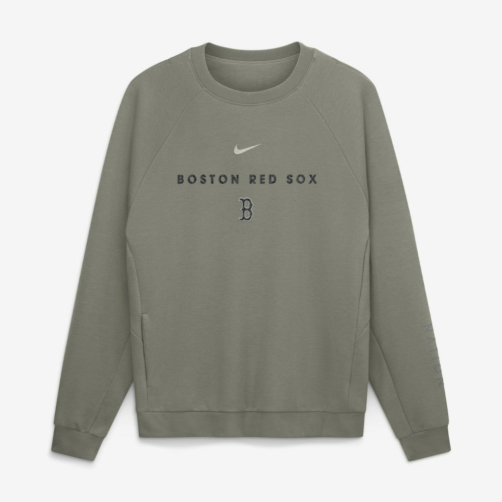 MLB Boston Red Sox Nike Statement Primary Raglan Dri-FIT Sweatshirt