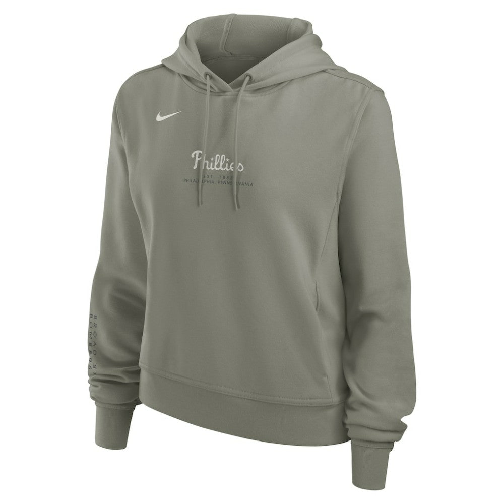 MLB Philadelphia Phillies Nike Women's One Tri-Blend Dri-FIT Hoodie