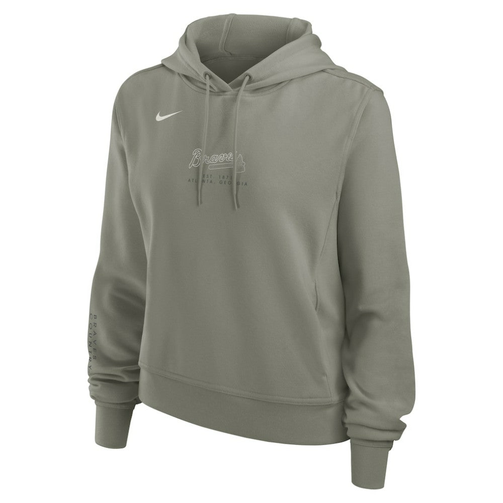 MLB Atlanta Braves Nike Women's One Tri-Blend Dri-FIT Hoodie