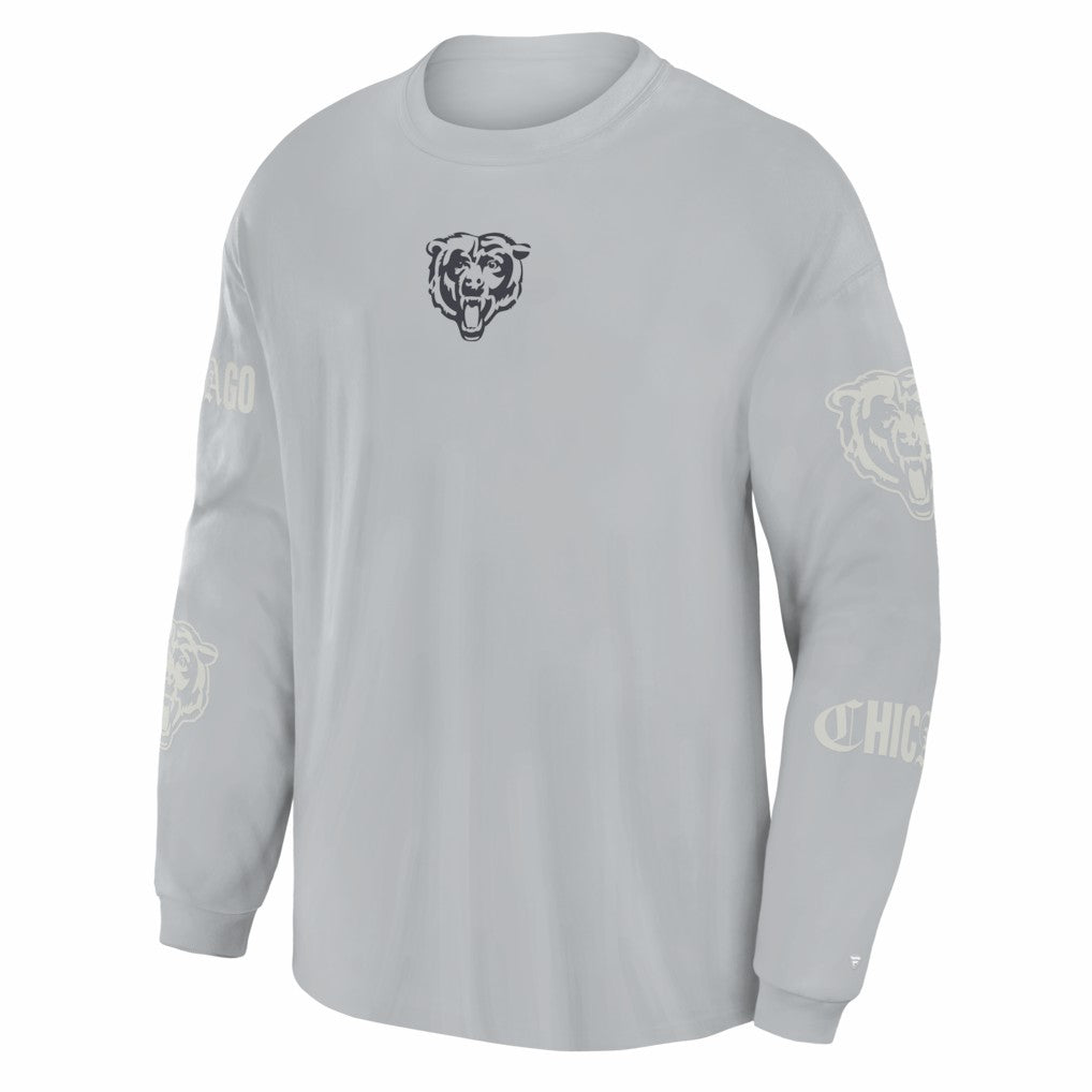 Oversized Type Play Long Sleeve T-Shirt - Chicago Bears