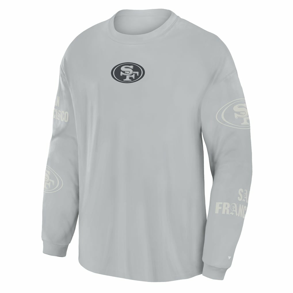 Oversized Type Play Long Sleeve T-Shirt - San Francisco 49ers