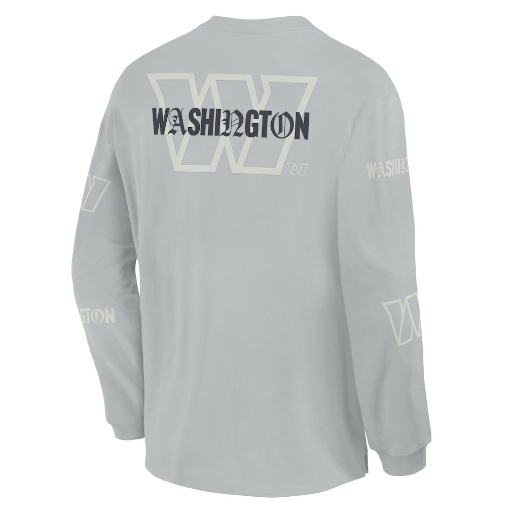 Oversized Type Play Long Sleeve T-Shirt - Washington Commanders