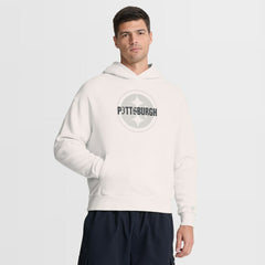 Oversized Type Play Location Hoodie - Pittsburgh Steelers