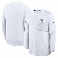 Sideline Coach UV Dri-FIT Long Sleeve Shirt - Dallas Cowboys