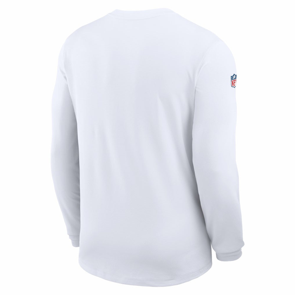 Sideline Coach UV Dri-FIT Long Sleeve Shirt - Dallas Cowboys