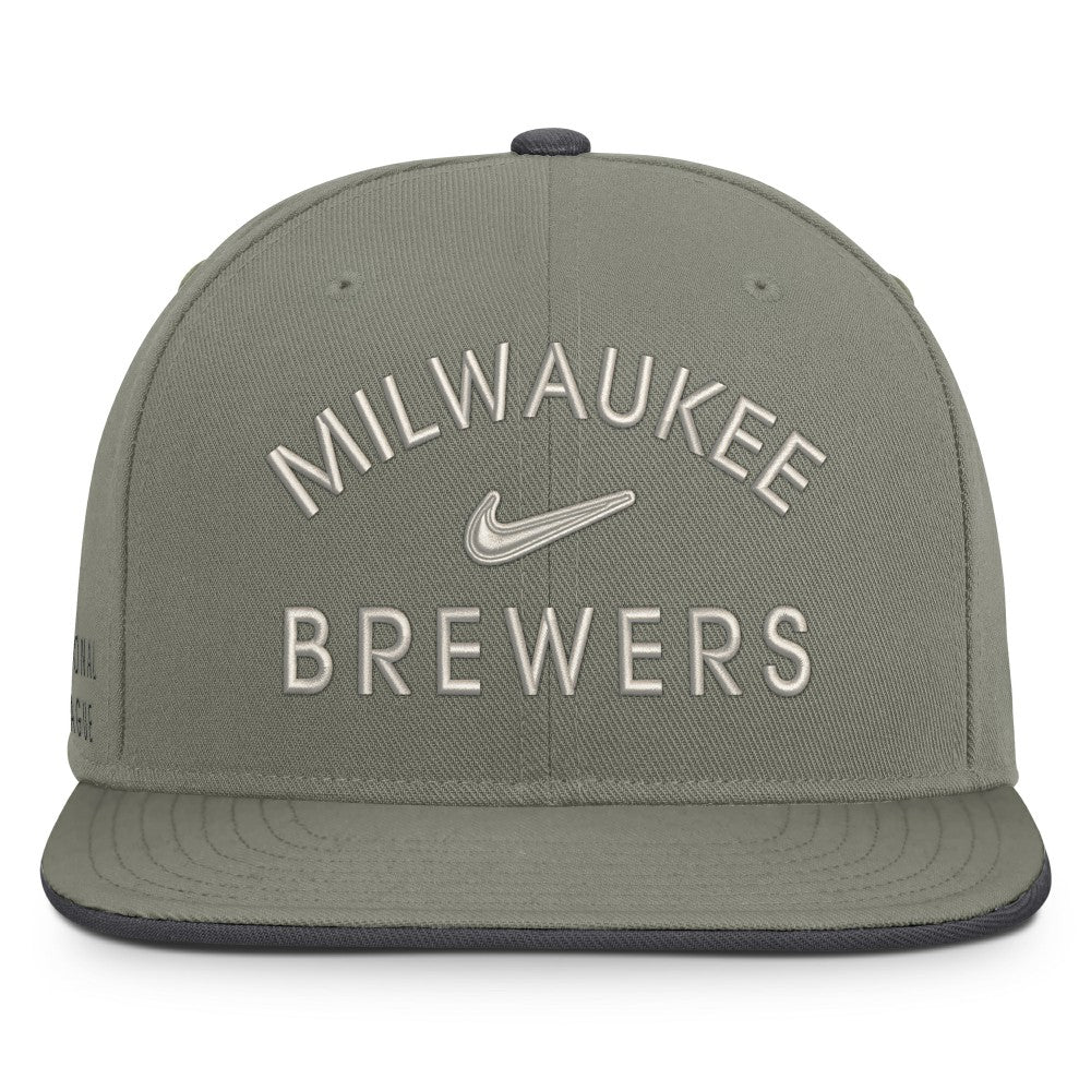 MLB Milwaukee Brewers Nike Pro Dri-FIT Snapback Hat