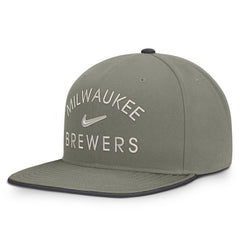 MLB Milwaukee Brewers Nike Pro Dri-FIT Snapback Hat