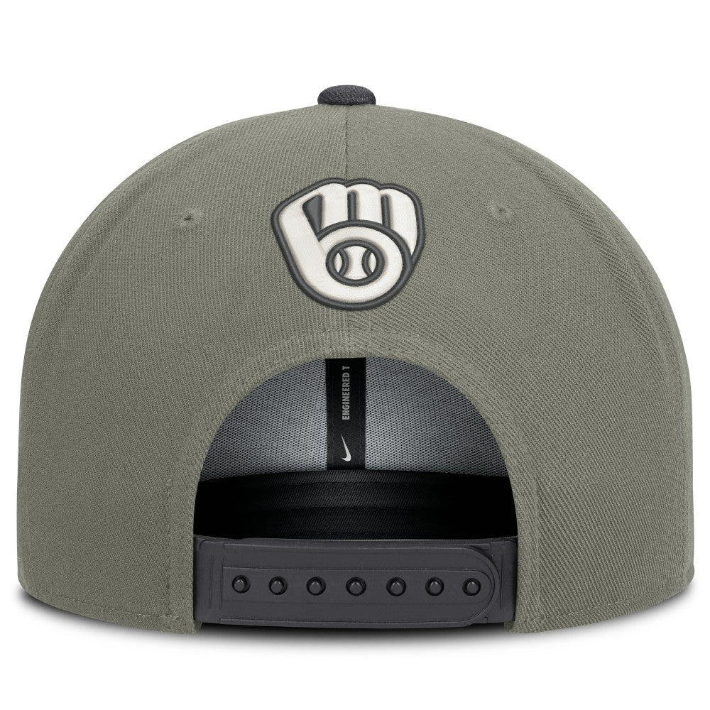 MLB Milwaukee Brewers Nike Pro Dri-FIT Snapback Hat