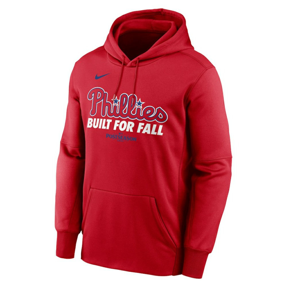 MLB Philadelphia Phillies Nike 2025 MLB Postseason Authentic Collection Therma Fleece Hoodie