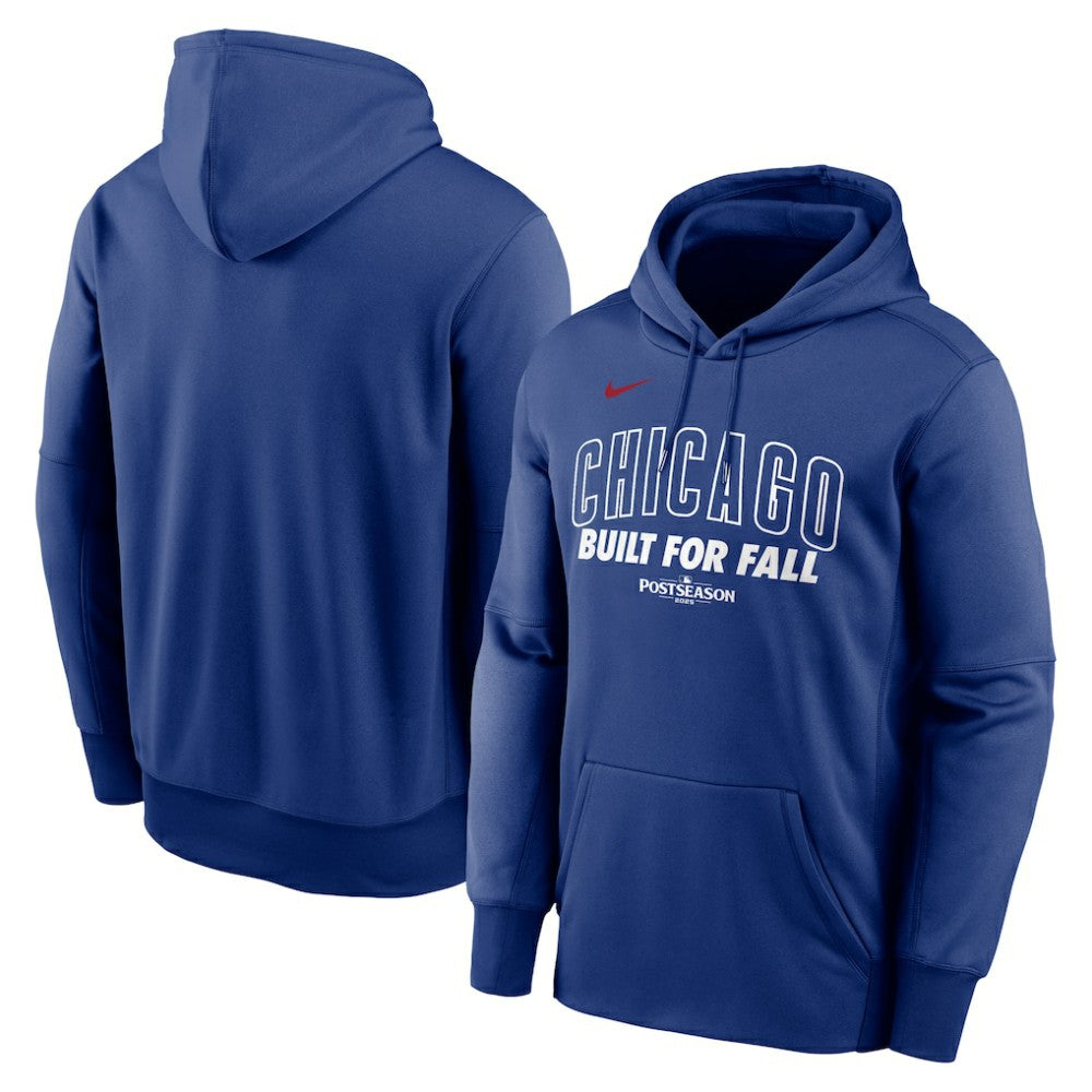 MLB Chicago Cubs Nike 2025 MLB Postseason Authentic Collection Therma Fleece Hoodie