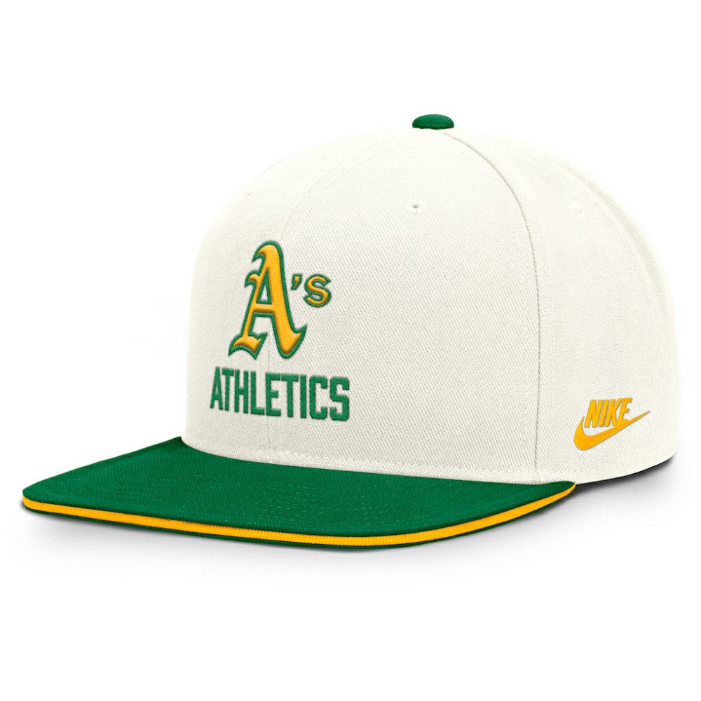 MLB Athletics Nike Cooperstown Pro Dri-FIT Snapback Hat