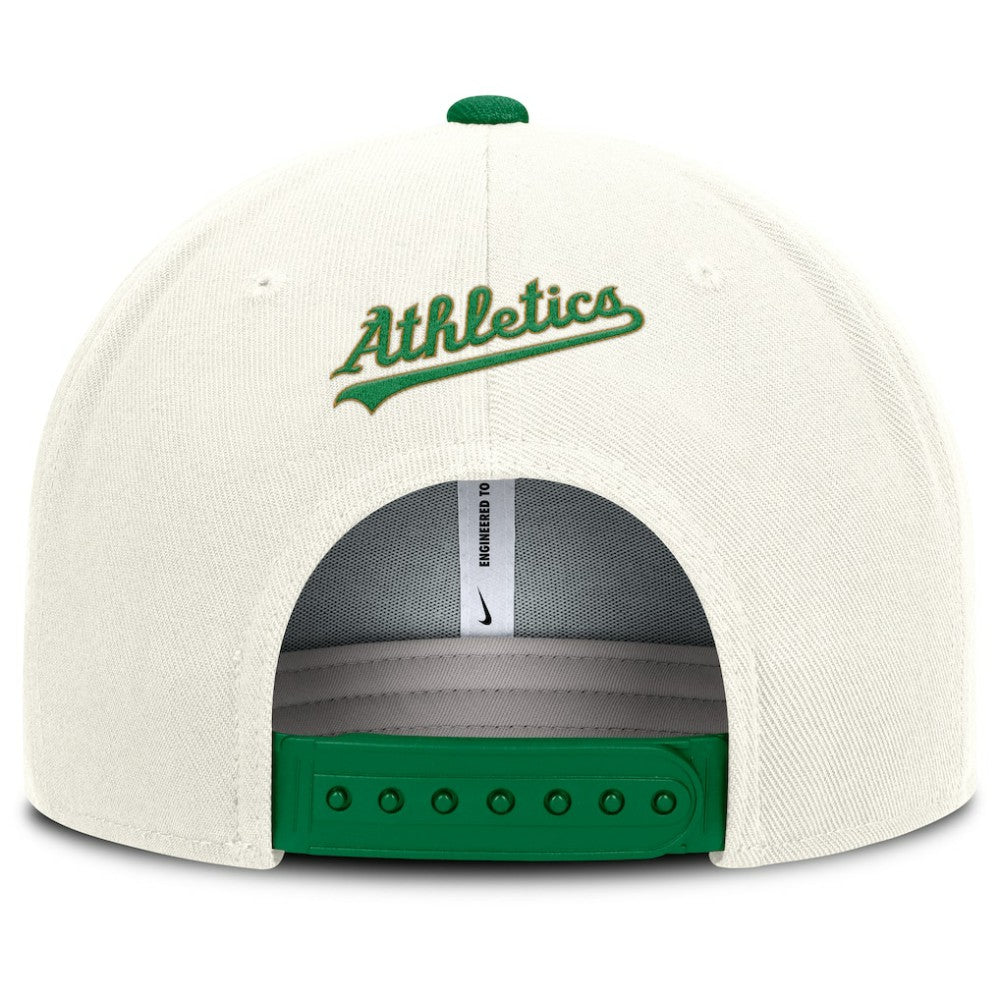 MLB Athletics Nike Cooperstown Pro Dri-FIT Snapback Hat