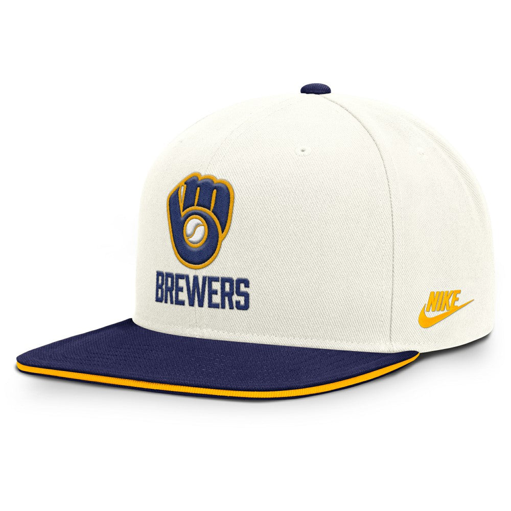 MLB Milwaukee Brewers Nike Cooperstown Pro Dri-FIT Snapback Hat