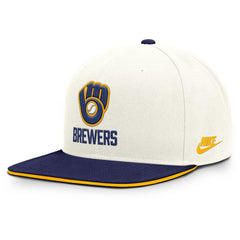 MLB Milwaukee Brewers Nike Cooperstown Pro Dri-FIT Snapback Hat
