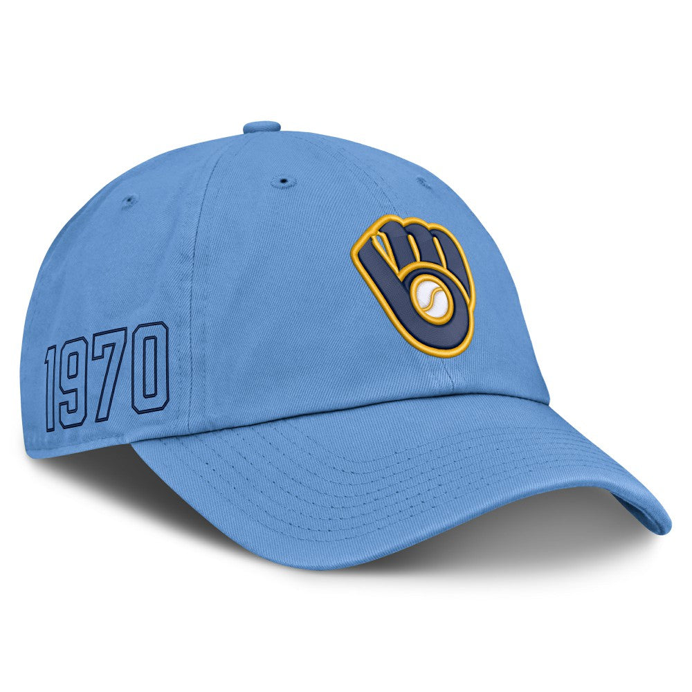 MLB Milwaukee Brewers Nike Cooperstown Club Adjustable Hat