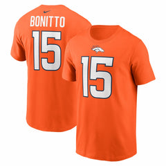 Nik Bonitto  Player Name & Number T-Shirt - Denver Broncos