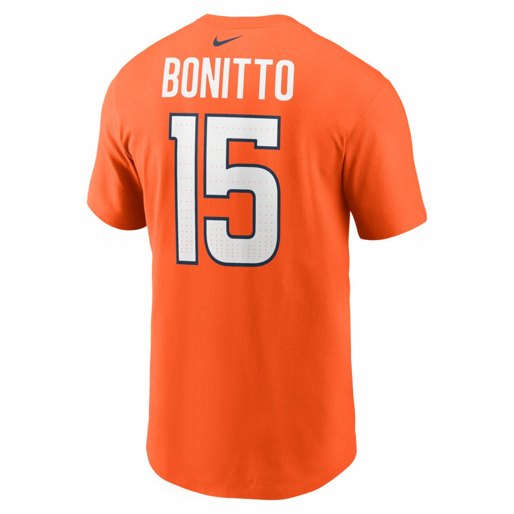 Nik Bonitto  Player Name & Number T-Shirt - Denver Broncos
