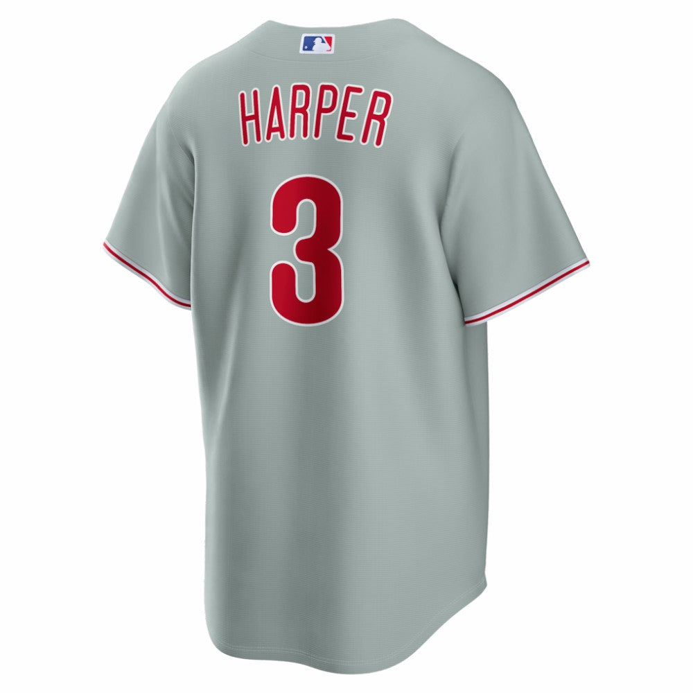 MLB Bryce Harper Philadelphia Phillies Nike Road Replica Jersey