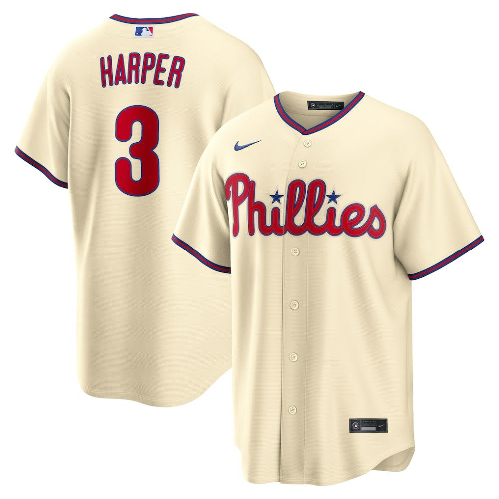 MLB Bryce Harper Philadelphia Phillies Nike Alternate Replica Jersey