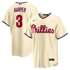 MLB Bryce Harper Philadelphia Phillies Nike Alternate Replica Jersey