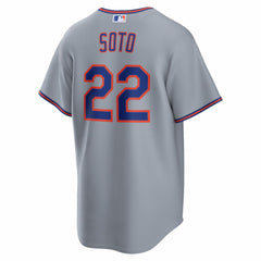 MLB Juan Soto New York Mets Nike Road Replica Jersey