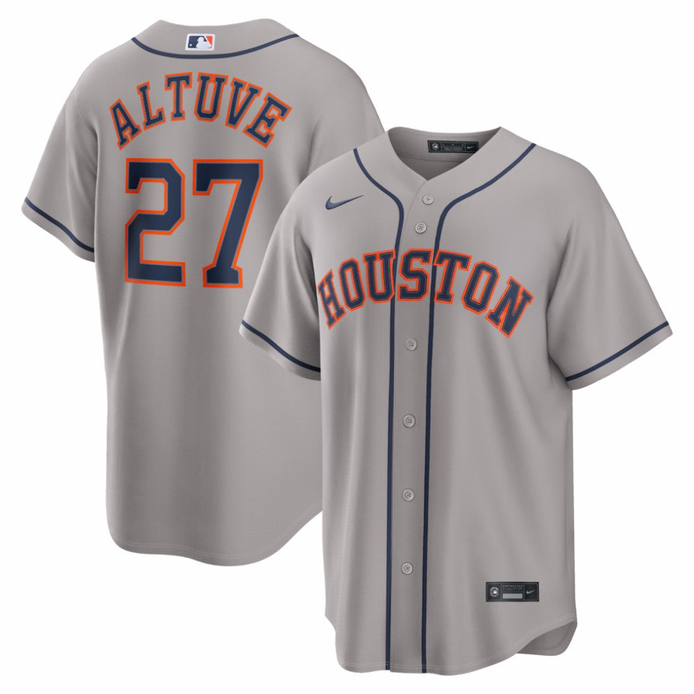MLB Jose Altuve Houston Astros Nike Road Replica Jersey