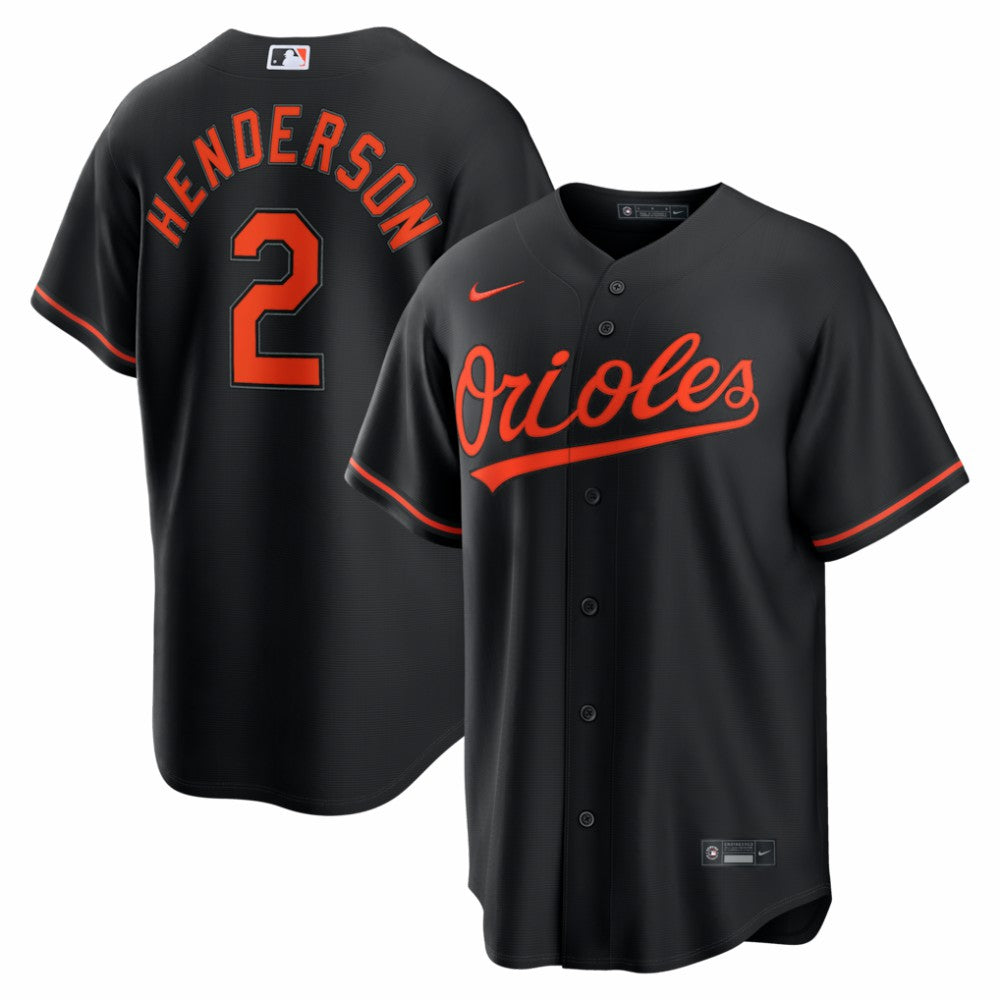 MLB Gunnar Henderson Baltimore Orioles Nike Alternate Replica Jersey