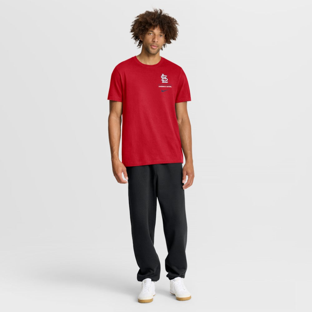 MLB St. Louis Cardinals Nike Primetime 2-Hit T-Shirt