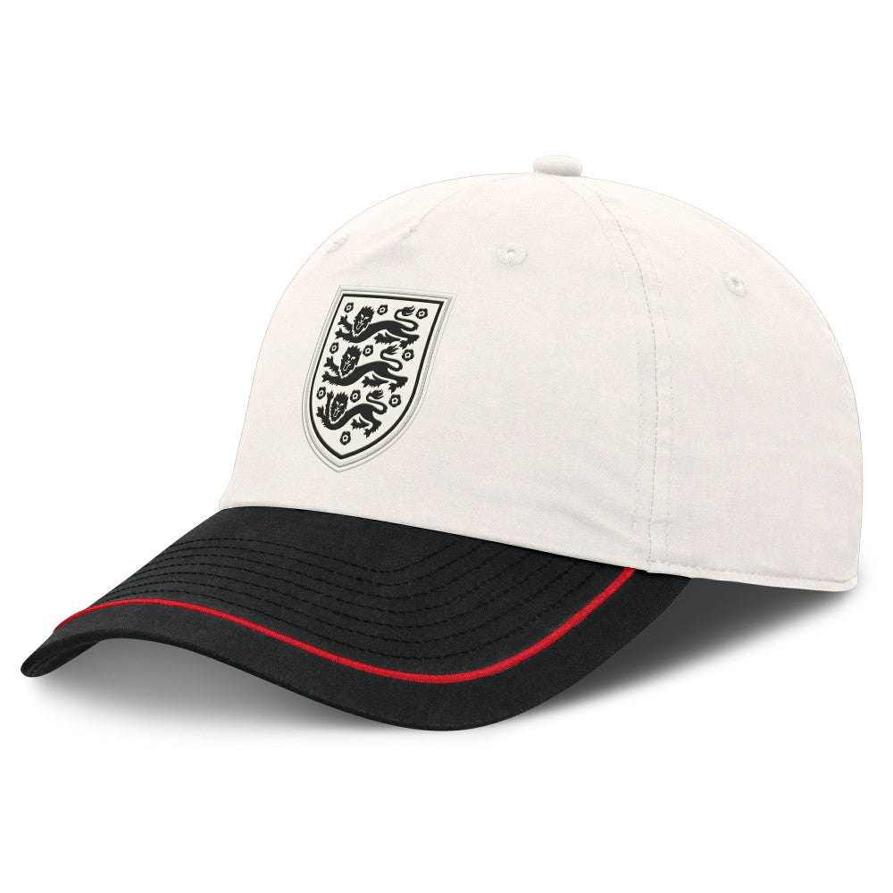 England National Team Dad Adjustable Hat - Fanatics White/Navy