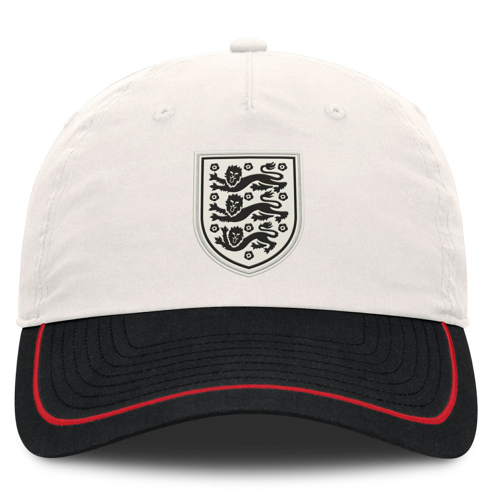 England National Team Dad Adjustable Hat - Fanatics White/Navy