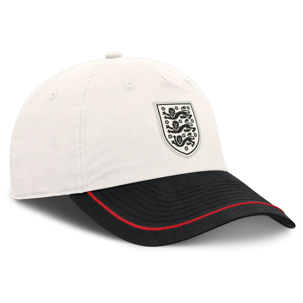 England National Team Dad Adjustable Hat - Fanatics White/Navy