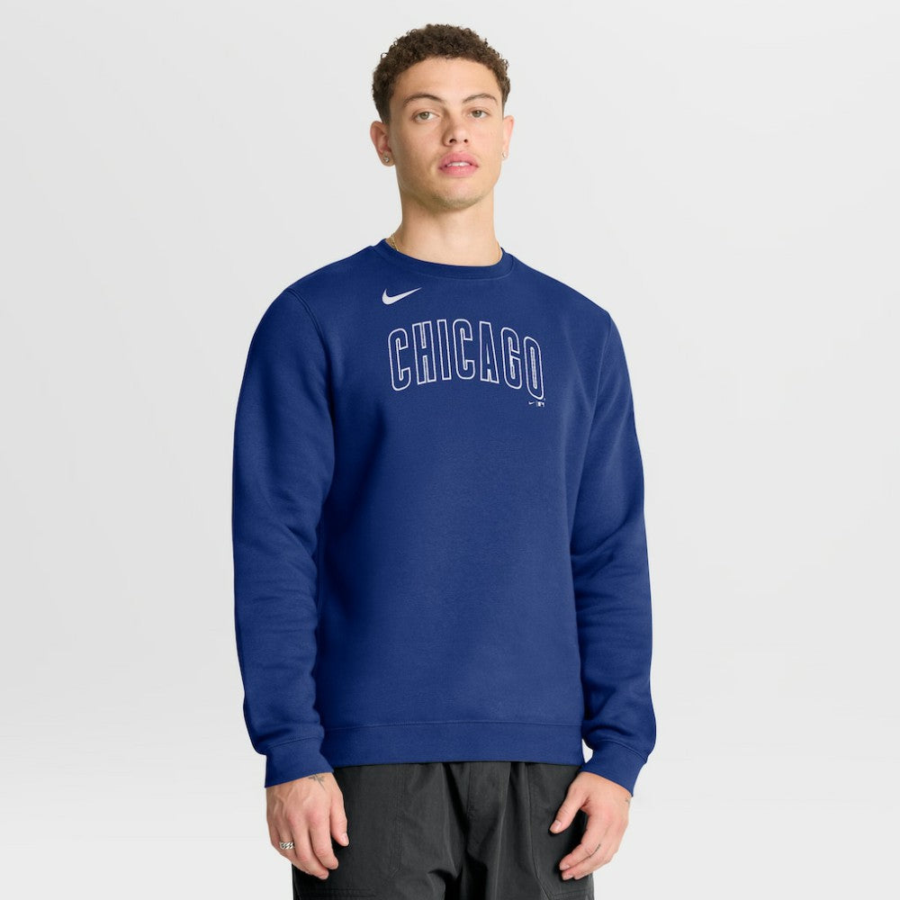 MLB Chicago Cubs Nike Primetime Wordmark Sweatshirt