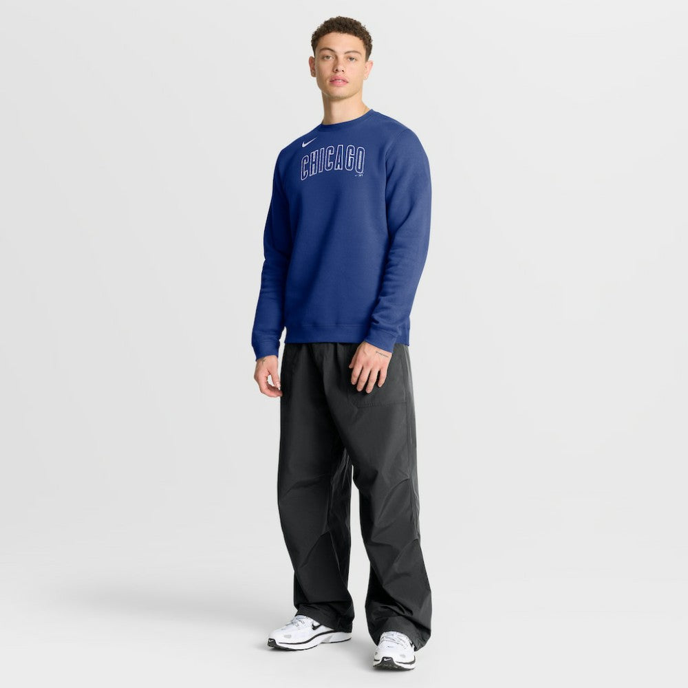 MLB Chicago Cubs Nike Primetime Wordmark Sweatshirt