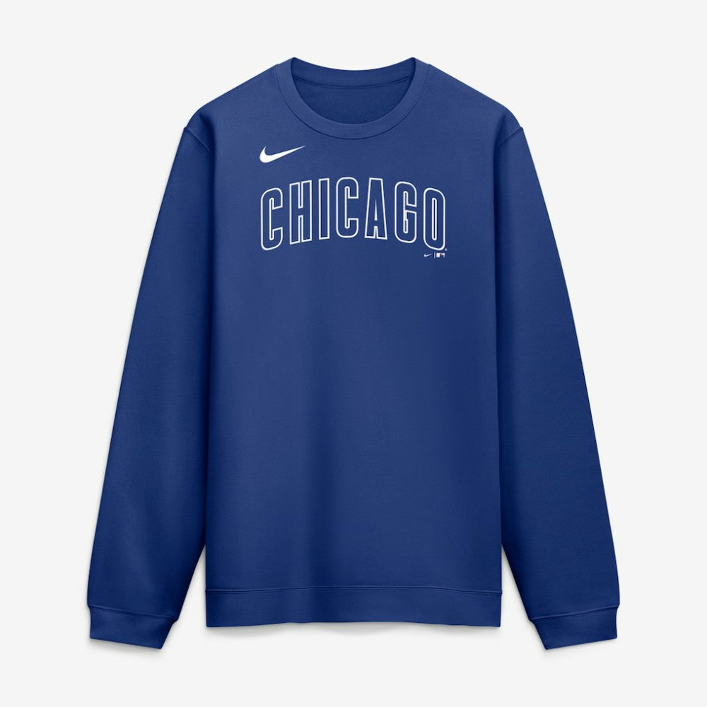 MLB Chicago Cubs Nike Primetime Wordmark Sweatshirt