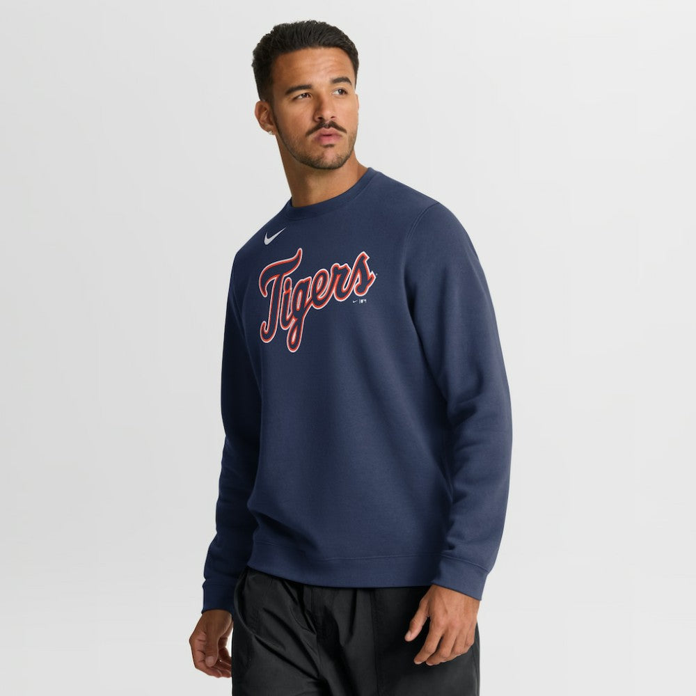 MLB Detroit Tigers Nike Primetime Wordmark Sweatshirt