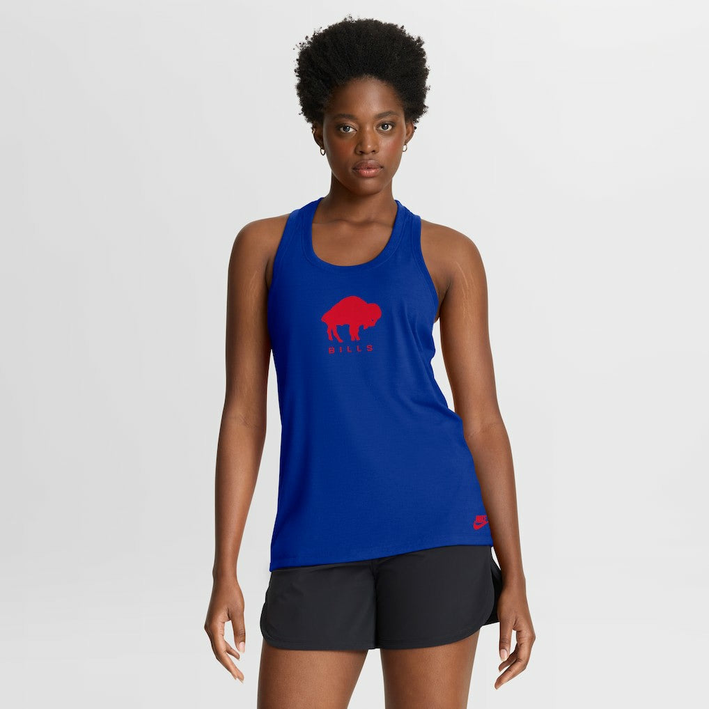 Women's Hurry Up Tri-Blend Dri-FIT Tank Top - Buffalo Bills