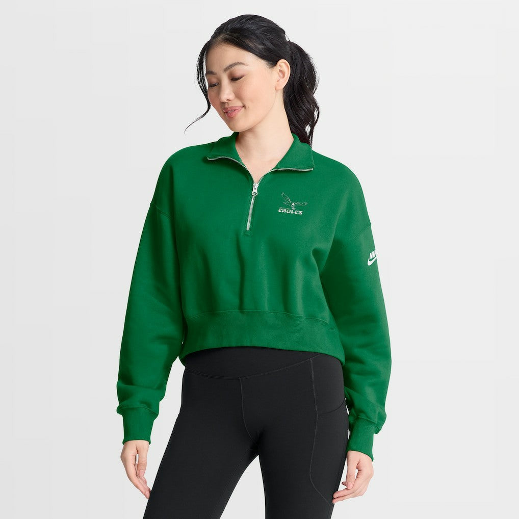 Women's Phoenix Fleece Quarter-Zip Sweatshirt - Philadelphia Eagles