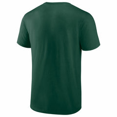 NHL Green Minnesota Wild Logo Athletic Essential T-Shirt